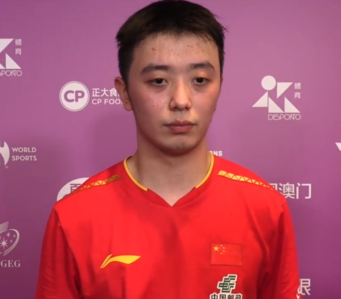 陈垣宇3-2逆转阿萨尔采访：落后心态没乱，第五局保持坚定！