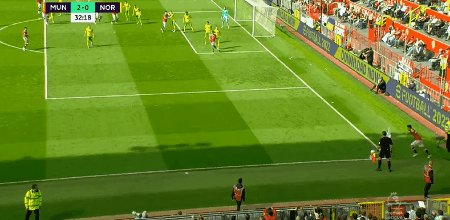 【英超】C罗帽子戏法+任意球破门 曼联3比2诺维奇