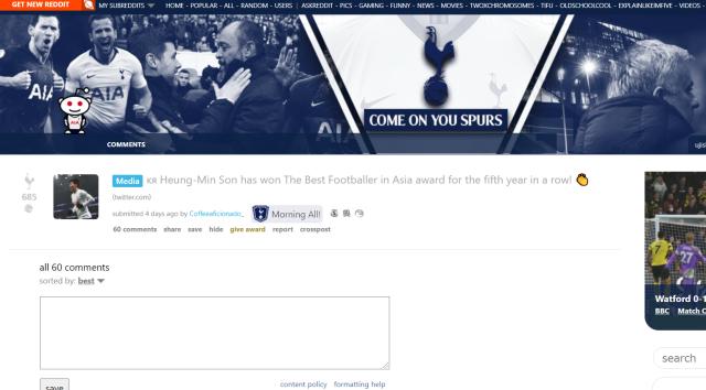 柠檬直播-热刺官网首页: 孙兴慜获体坛周报2021亚洲金球奖