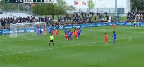 1774981318036050242.gif 柠檬体育直播-蒙太古杯-刘凯源助攻吴比乐破门 U16国少1比4法国