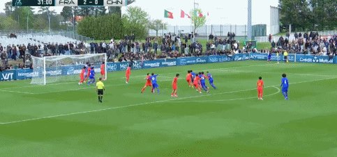 1774981323887029149.gif 柠檬体育直播-蒙太古杯-刘凯源助攻吴比乐破门 U16国少1比4法国